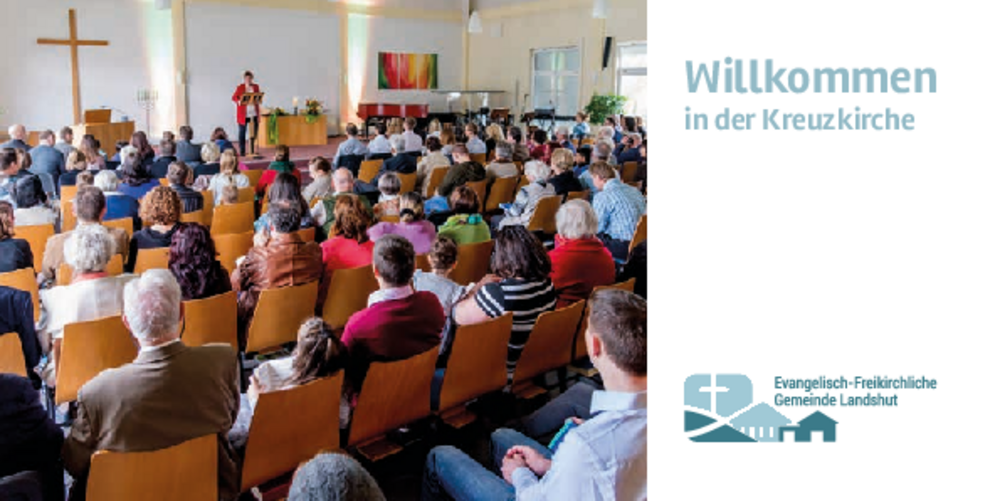 Flyer der Kreuzkirche Landshut